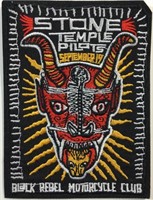 Stone Temple Pilots Embrd Iron On Patch 3.25x4.25"