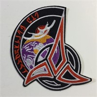 Star Trek Klingon Embroidered Iron On Patch 4.2"