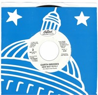 Vintage 45 RPM Garth Brooks