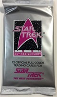 Star Trek 25th Anniv Cards NIP 1991