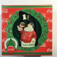 Trim A Tree Ornament Coca Cola Santa NIB 1986's