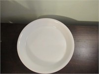 White Pie Plate  Glass Bake
