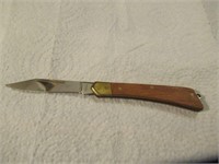Wooden Handle Pocket Knife (Indiana ????)