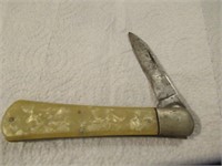 Pearl Type Hndle Pocket Knife