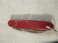 Red Swiss Knife