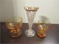 Vase & 2 cups