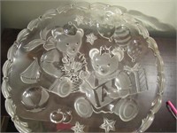 Mikasa Crystal Bear Plate