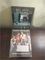 Dvd- BeeGees  Music Dvd And Barry Manlowe