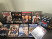 10 Dvd's-Magic Mike,Superman 2,Hereafter