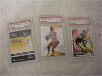 2007, 2009, 2010 Roethlisberger Cards