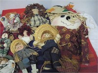 Decorative Country Scarecrows