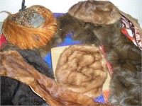 Fur and Feathered Hats