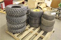 Assorted ATV & Lawn Tractor Tires