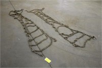 Set of Tractor Tire Chains, Approx 26"x9Ft