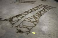 Set of Tractor Tire Chains, Approx 28"x13Ft