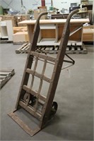 Vintage Two Wheel Cart, Approx 65"x24"