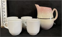 Hull Pitcher & Carr China Cups