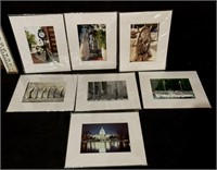 NEW - Seven (7) Matted Photos in Shrinkwrap