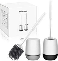 Toilet Cleaner Brush,SiliconeToilet Brush 2 Pack