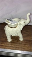 Lenox Yuletide elephant & tealight elephant
