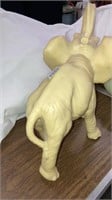 Large elephant figurine Italy 10-1/2” tall
