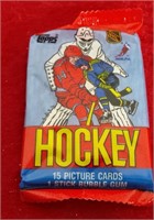 1984 85 Topps Hockey Sealed blister Pack