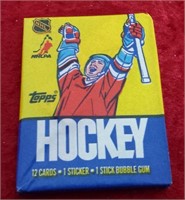1985 86 Topps Hockey Sealed Wax Pack