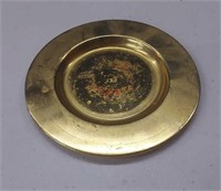 6" Brass Candle Holder/Plate