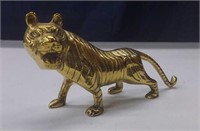 Brass Tiger Figure 8" x  4" tall