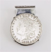 1883 Morgan Dollar Clip