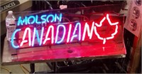 Molson Canadian Neon Beer Sign