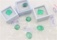 Emerald & Paraiba Tourmaline Gemstones