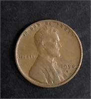 1950-S LINCOLN WHEAT BACK ONE CENT PENNY