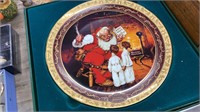 2012 Christmas Memories Santa plate Norman