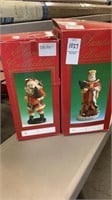 Pair of Windsor collection Santas