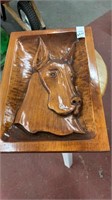 Wooden Great Dane picture