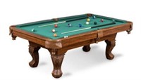 New Brighton Billiard Pool Table w/tear on felt