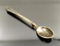 Vintage sterling silver spoon pin