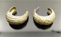 Sterling silver Ornate Earrings