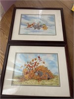 Set of 2 Winnie the Poo Prints