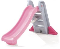 Step 2 Big Folding Slide for Toddlers, Pink