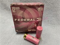 Federal 12-ga shotgun shells (full box new)