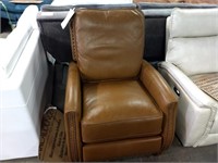 BARCALOUNGER  MELROSE RECLINER BROWN LEATHER