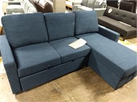 HAMILTON REVERSIBLE STORAGE SECTIONAL W/PULL OUT