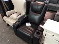 SEALY POWER HOME THEATER CHAIR BLACK