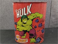 Vintage 1979 Hulk Marvel Comics Trash Can