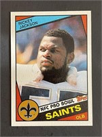1984 Topps #303 Rickey Jackson Rookie Card