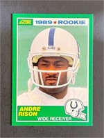 1989 Score #272 Andre Rison Rookie Card
