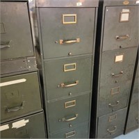 Early 4 Drawer File Cabinet