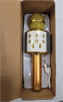 NEW Gold Bluetooth Wireless Microphone SJC